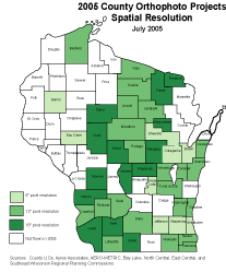 map of ortho resolution