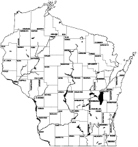 Thumbnail of Wisconsin outline map.