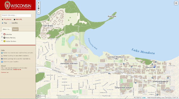 uw madison campus map Evolution Of A Campus Map State Cartographer S Office Uw Madison