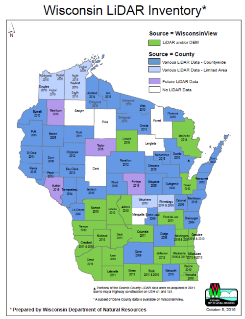 lidar status October 2016