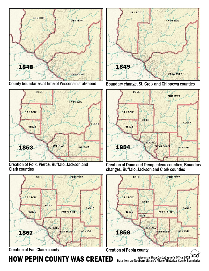 pepincountyevolution1848topresent State Cartographer's Office
